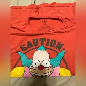 The Simpsons t shirt